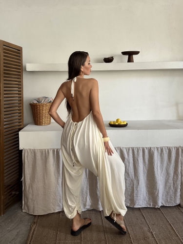 Ellinor Freepeople İthal Tulum Beyaz - 3
