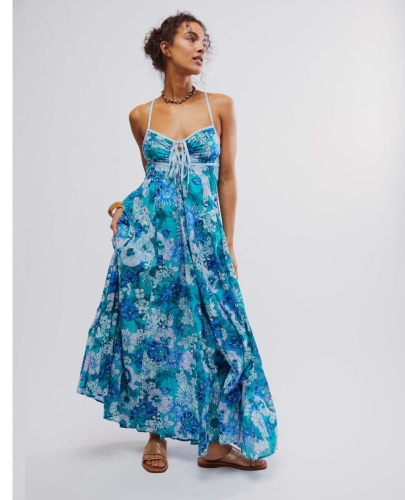 Freepeople Desenli Elbise - 1