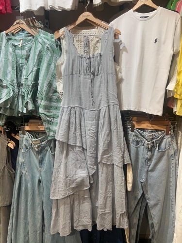 Freepeople Elbise Mavi - 3
