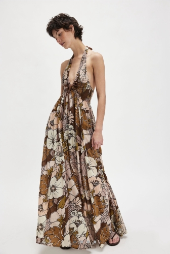 Freepeople Etnik Desen Elbise - 1