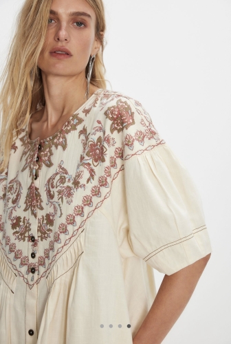 Freepeople İthal Denim Elbise - 3