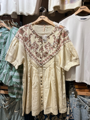 Freepeople İthal Denim Elbise - 5