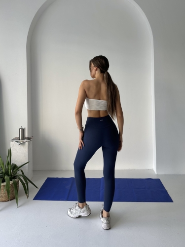 Lovise Oysho Sporcu Tayt Lacivert - 2