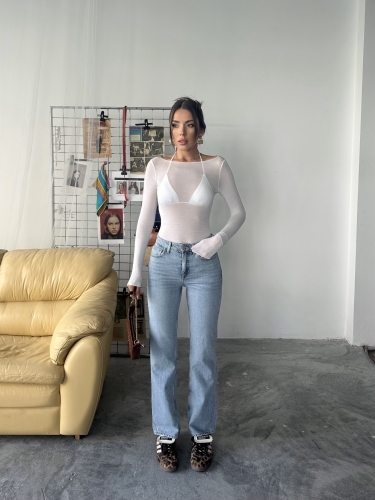 Nadja Mango Jean Buz Mavisi - 1