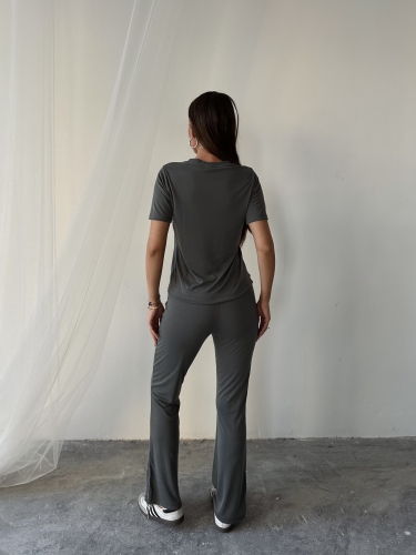 Soraya Alo Yoga İkili Takım Grimelanj - 3